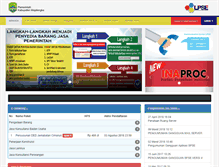Tablet Screenshot of lpse.majalengkakab.go.id